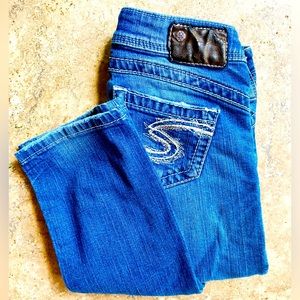 Silver brand jeans woman’s junior’s Tuesday 16 1/2 size w25 l31 size 25